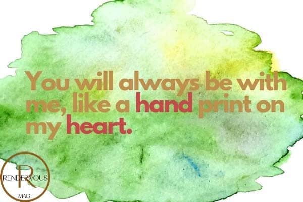 missing you quotes hand heart pic