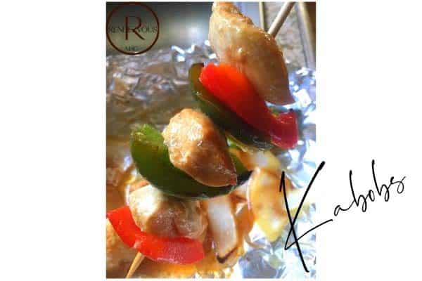 camping date night menu photo